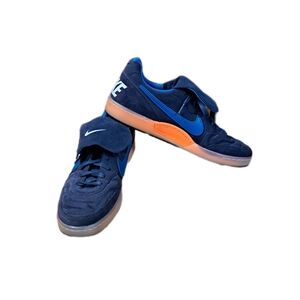 🔥Nike Tiempo '94 Soccer Men's 631689 448 Casual Blue Sneakers size 13 Pre-owned